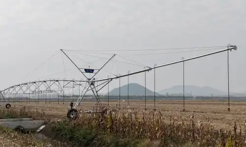 How can pivot irrigation affect climate